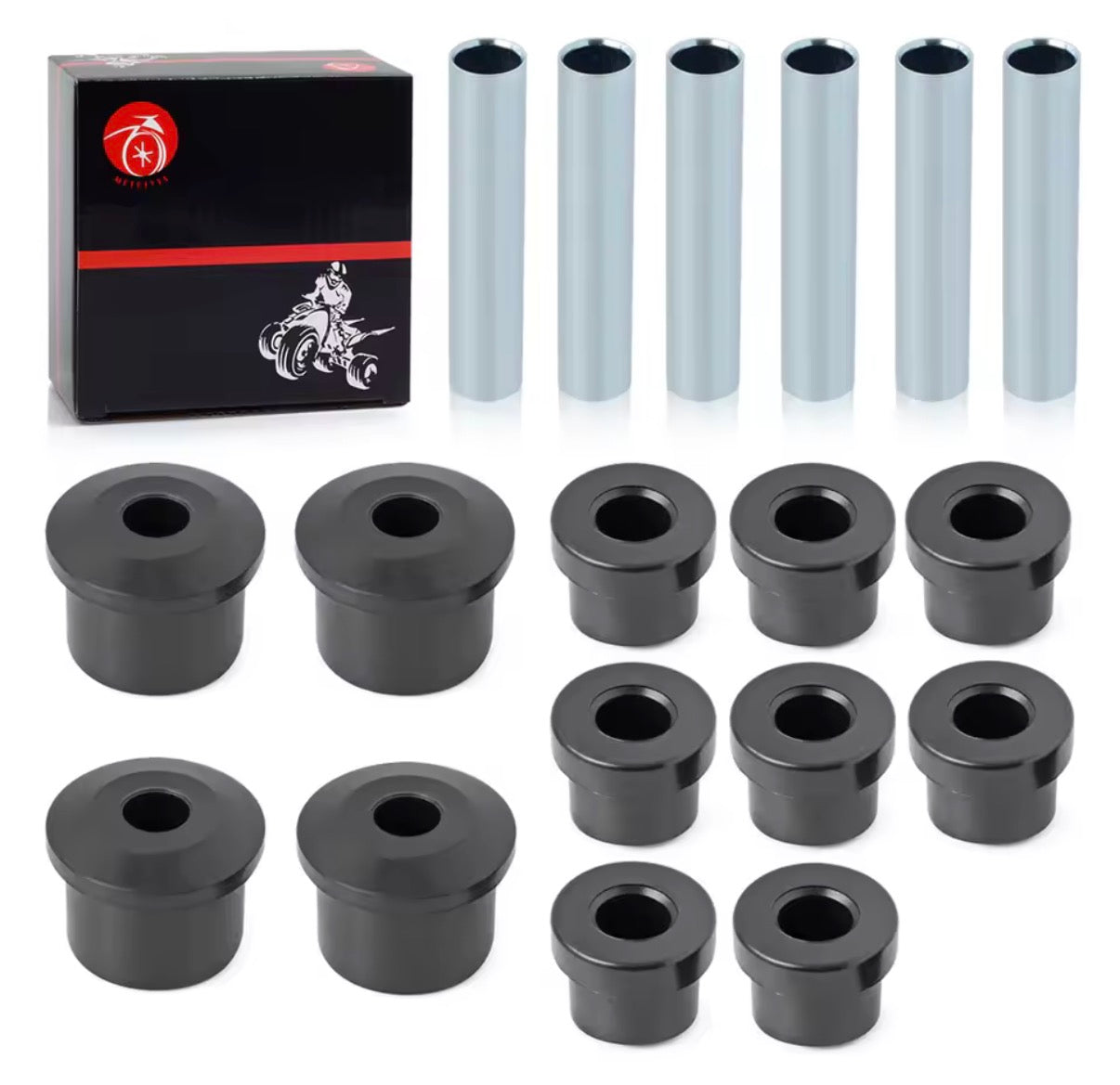 Rear Leaf Spring Bushing Kit for EZGO RXV Electric and Gas Golf Cart 2008-up