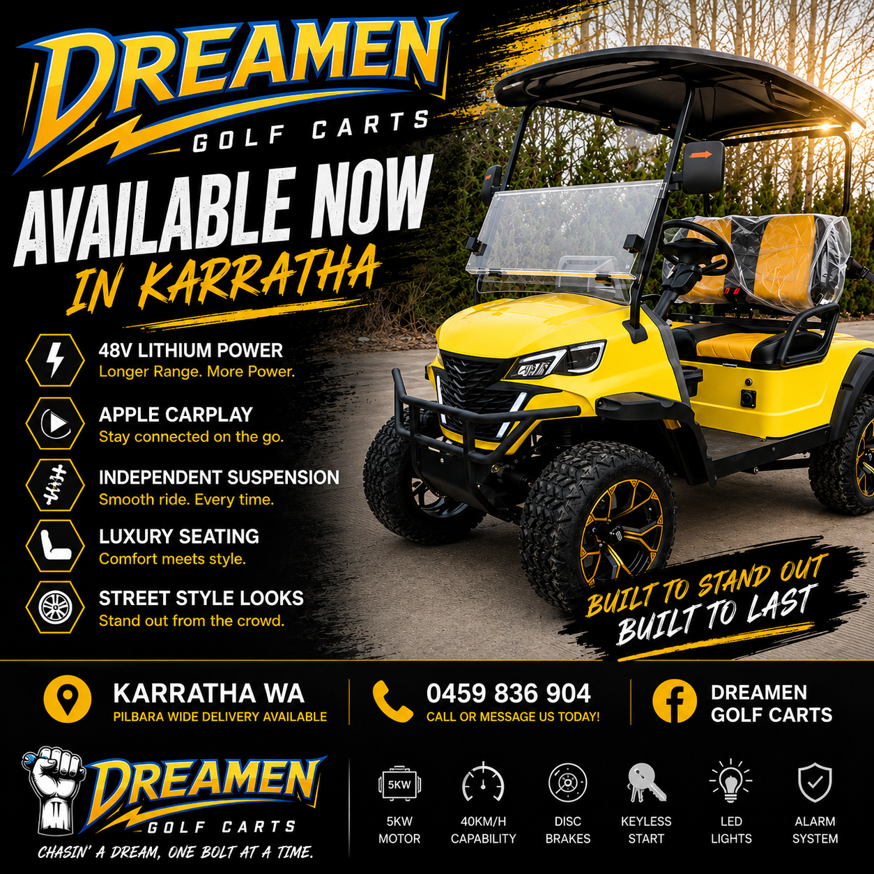 Dreamen Golf Cart - 48v