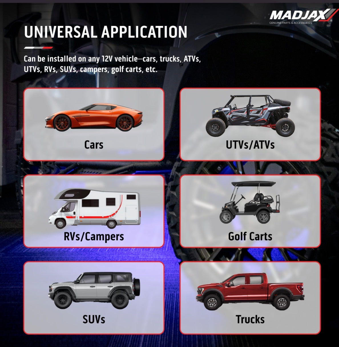 MadJax Lux Underglow Expansion Kit