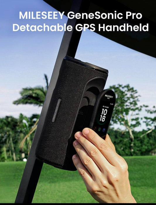 MILESEEY GeneSonic Pro Golf GPS Speaker – Direct Ship