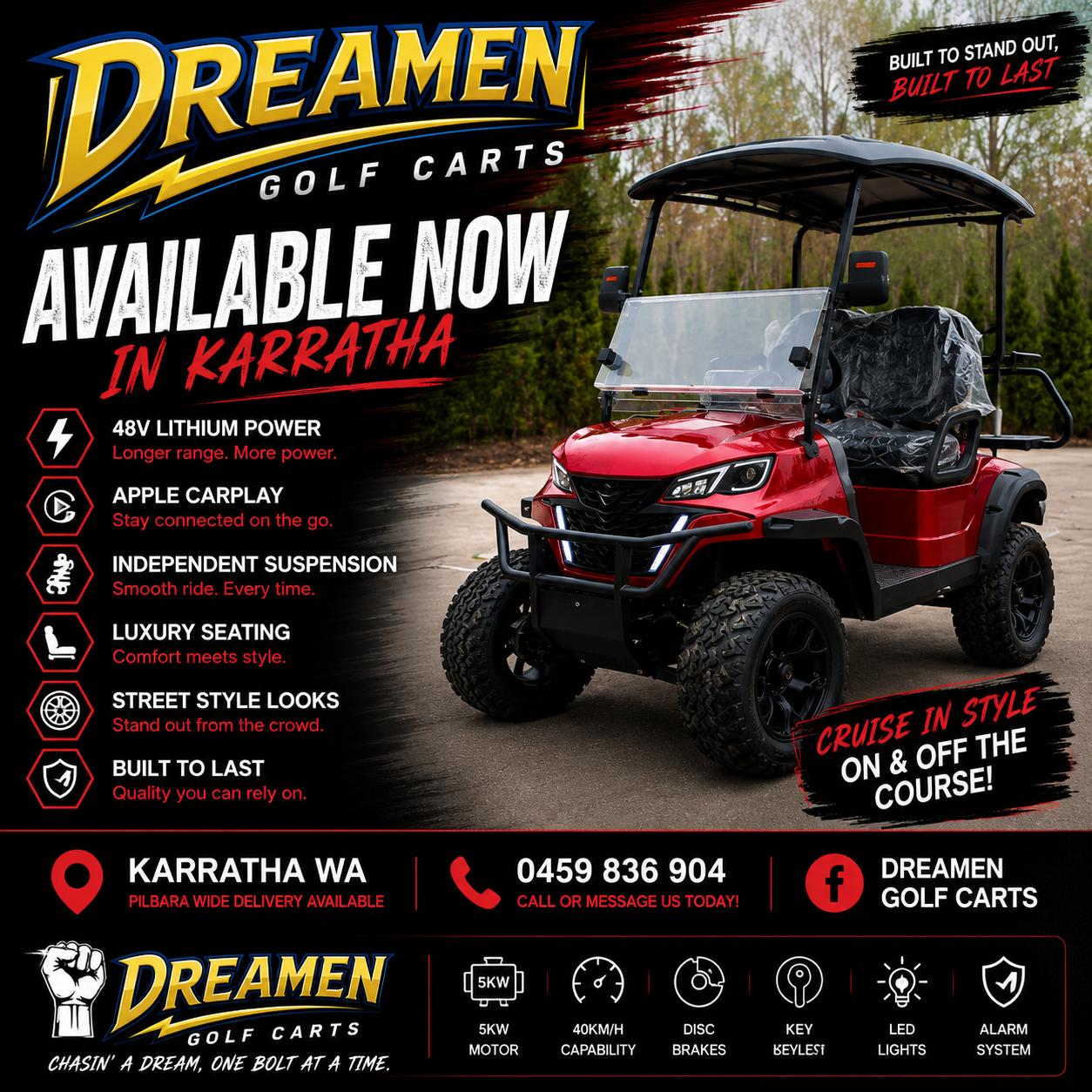 Dreamen Golf Cart - 48v