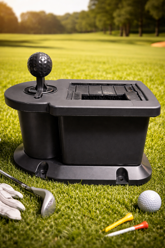 Golf Cart Club and Ball Washer