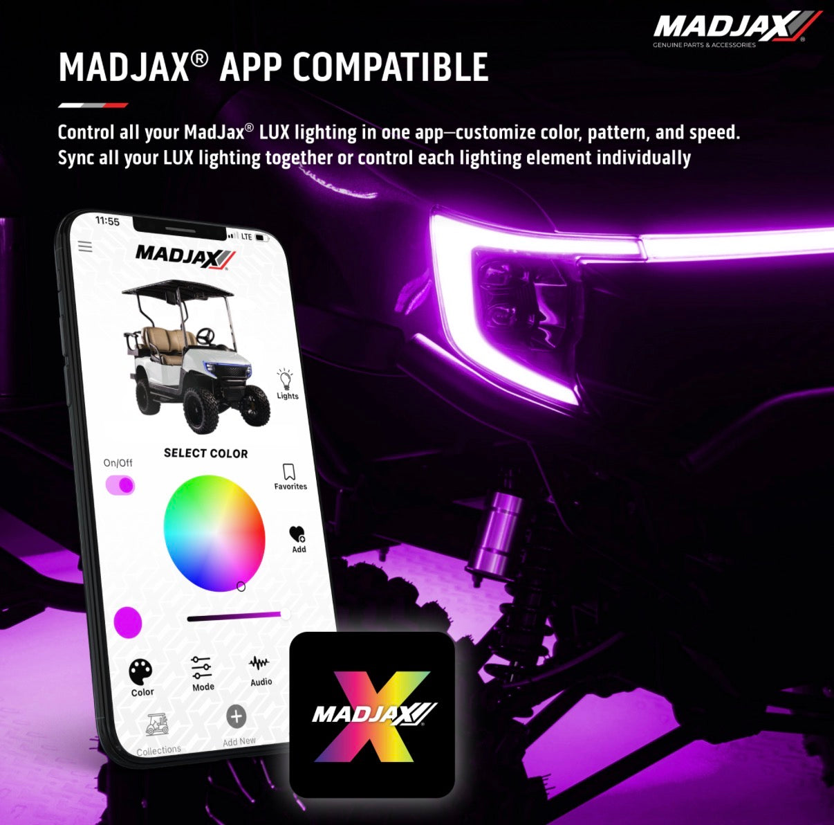 MadJax Lux Underglow Top Kit