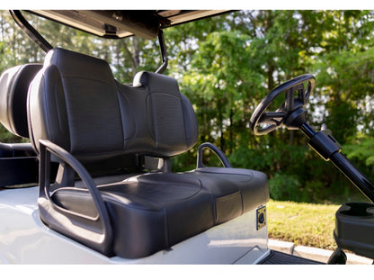 MadJax Aspen Front Seat Cushions - EZGO TXT/RXV - Black
