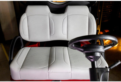MadJax Aspen Front Seat Cushions - EZGO TXT/RXV - Black
