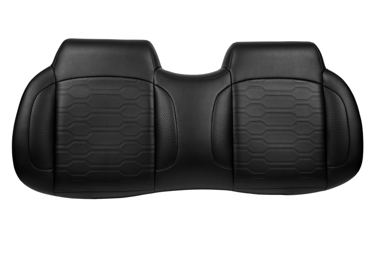 MadJax Aspen Front Seat Cushions - EZGO TXT/RXV - Black