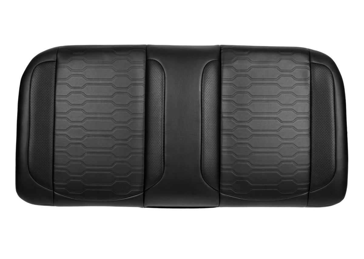 MadJax Aspen Front Seat Cushions - EZGO TXT/RXV - Black